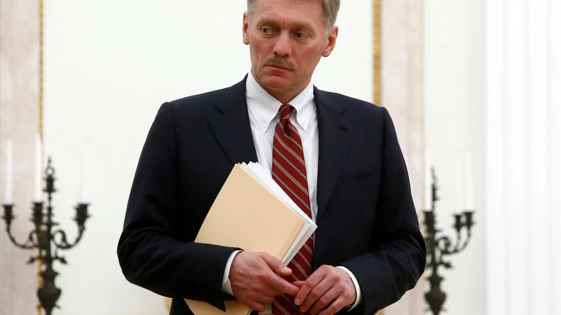 El portavoz del Kremlin, Dmitri Peskov El portavoz del Kremlin, Dmitri Peskov