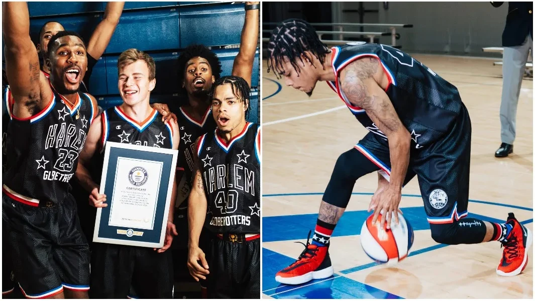 El espectáculo de los Harlem Globetrotters: baten 18 récords del mundo del baloncesto en 48 horas El espectáculo de los Harlem Globetrotters: baten 18 récords del mundo del baloncesto en 48 horas