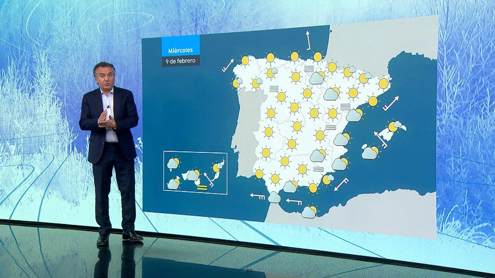 Jornada de temperaturas c&aacute;lidas con ausencia de lluvias en una semana con escasas precipitaciones
