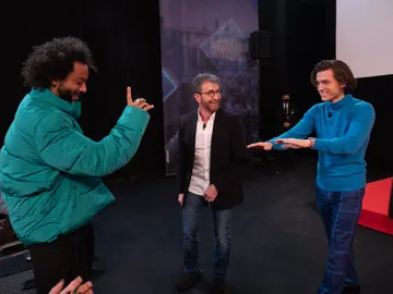 Marcelo sorprende a Tom Holland en el estreno de 'Uncharted' en 'El Hormiguero 3.0' Marcelo sorprende a Tom Holland en el estreno de 'Uncharted' en 'El Hormiguero 3.0'