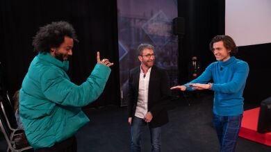 Invitados de lujo: Marcelo sorprende a Tom Holland en el estreno de 'Uncharted' en 'El Hormiguero 3.0'