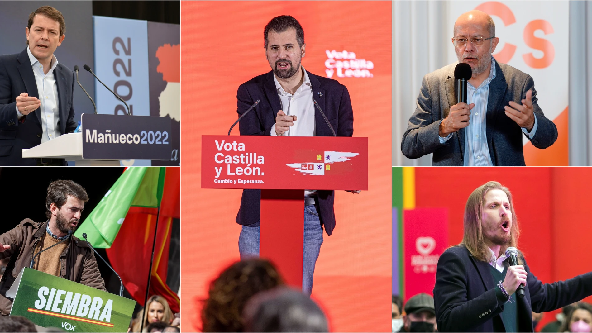 Candidatos de las elecciones de Castilla y León 