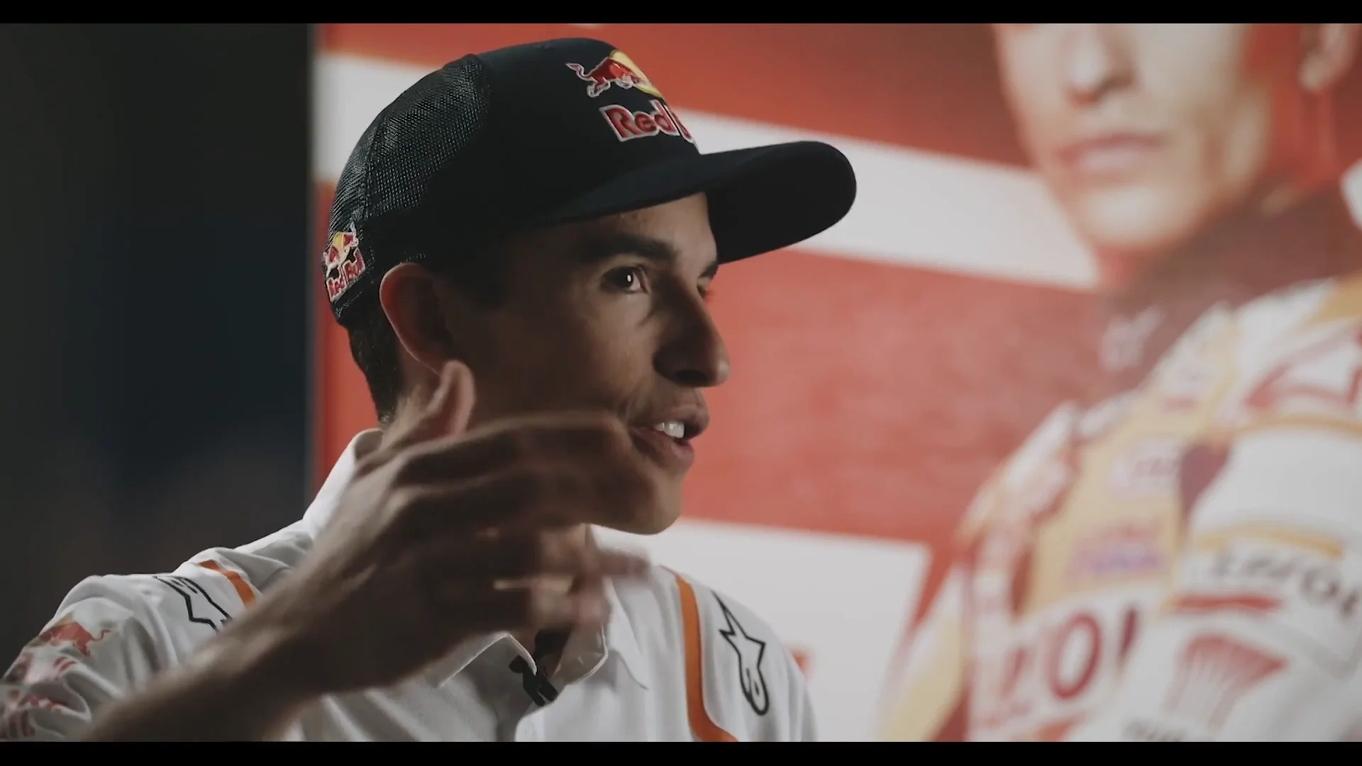 Marc Márquez en la presentación de la nueva Honda Marc Márquez en la presentación de la nueva Honda