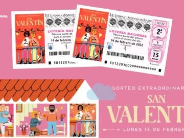 Sorteo Extraordinario de San Valentín de la Lotería Nacional 2022 el 14 de febrero