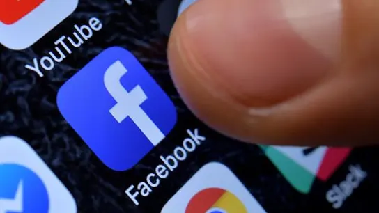 Fotografía de archivo de la app de Facebook Fotografía de archivo de la app de Facebook