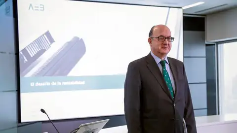 El presidente de la Asociación Española de Banca, José María Roldán El presidente de la Asociación Española de Banca, José María Roldán
