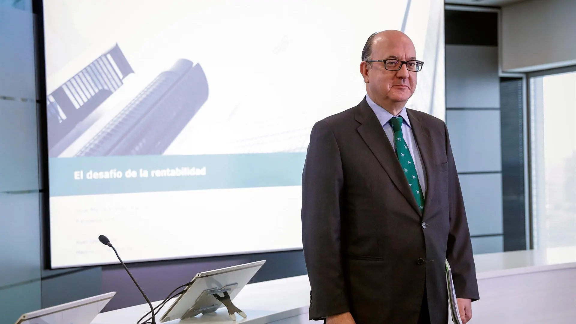 El presidente de la Asociación Española de Banca, José María Roldán El presidente de la Asociación Española de Banca, José María Roldán