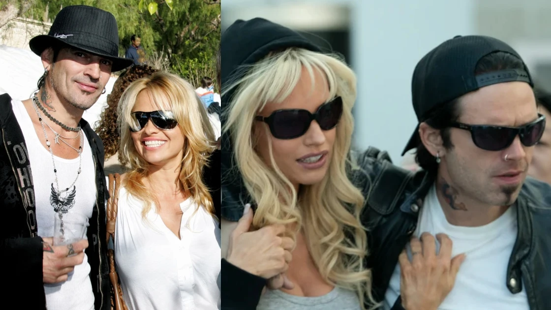 Tommy Lee y Pamela Anderson y la serie 'Pam & Tommy' Tommy Lee y Pamela Anderson y la serie 'Pam & Tommy'