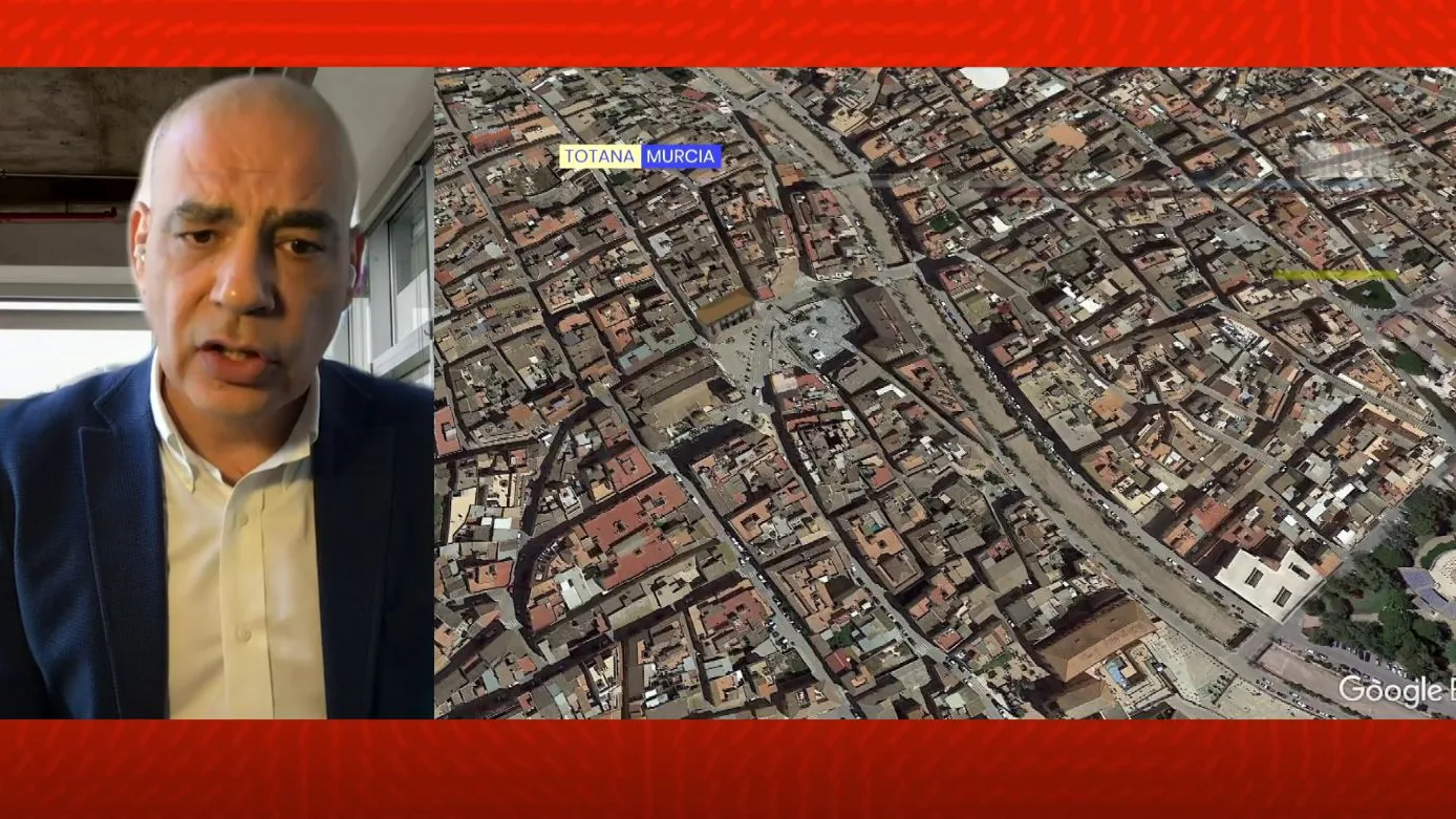 Nacho Abad en Espejo Público. Nacho Abad en Espejo Público.