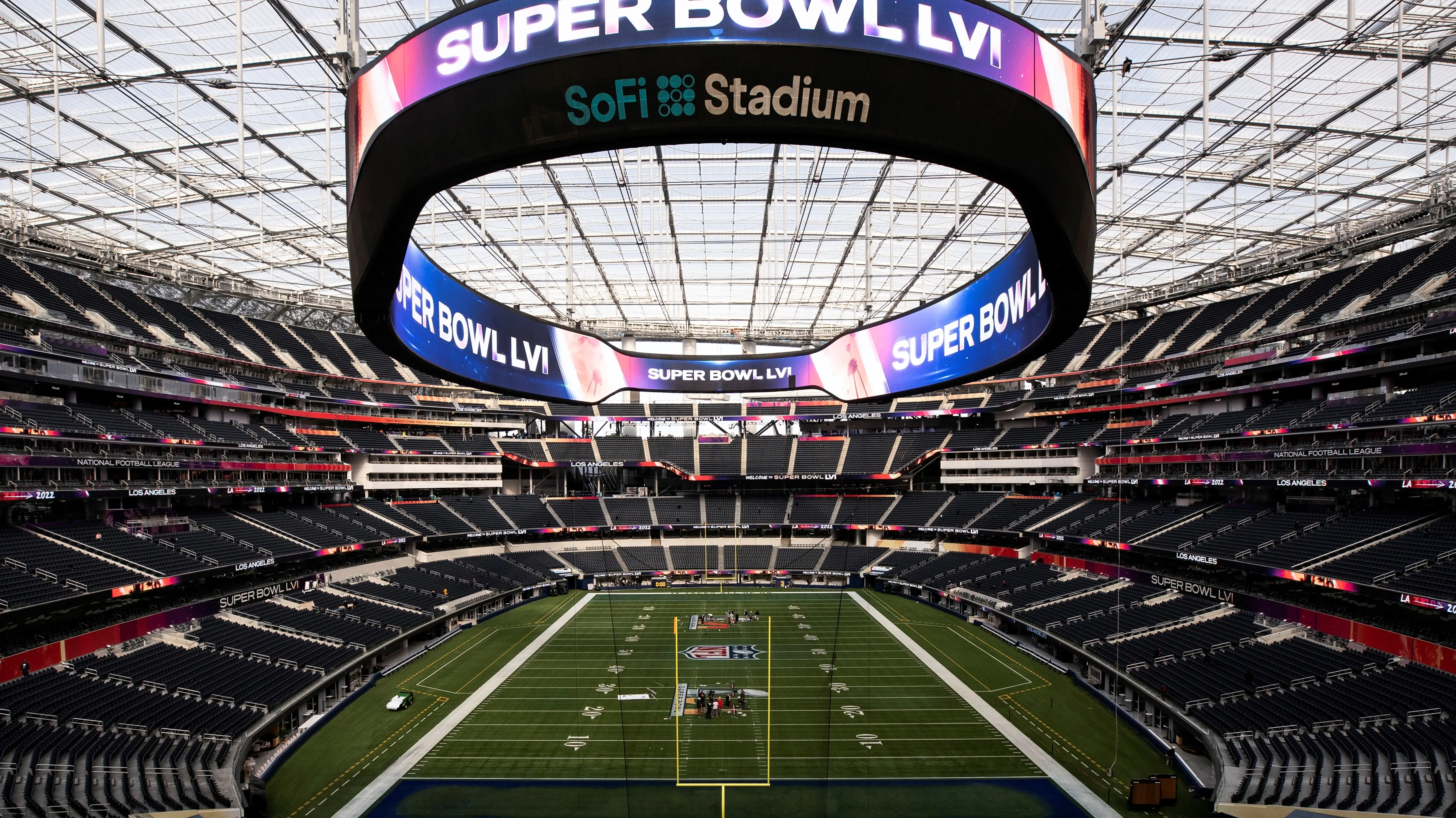 El SoFi Stadium de Inglewood, sede de la Super Bowl 2022