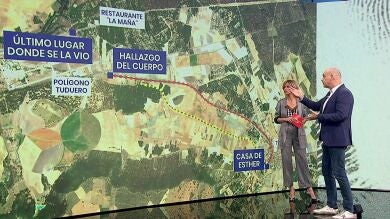 La principal hipótesis de la Guardia Civil es que Esther López murió atropellada y estuvo en el mismo punto 24 días