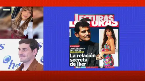 Iker Casillas y Rocío Osorno. Iker Casillas y Rocío Osorno.
