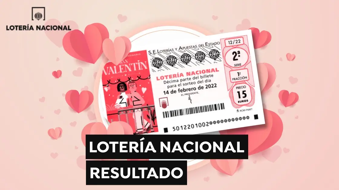 Comprobar Lotería Nacional: Resultado del Sorteo Extraordinario hoy lunes 14 de febrero Comprobar Lotería Nacional: Resultado del Sorteo Extraordinario hoy lunes 14 de febrero