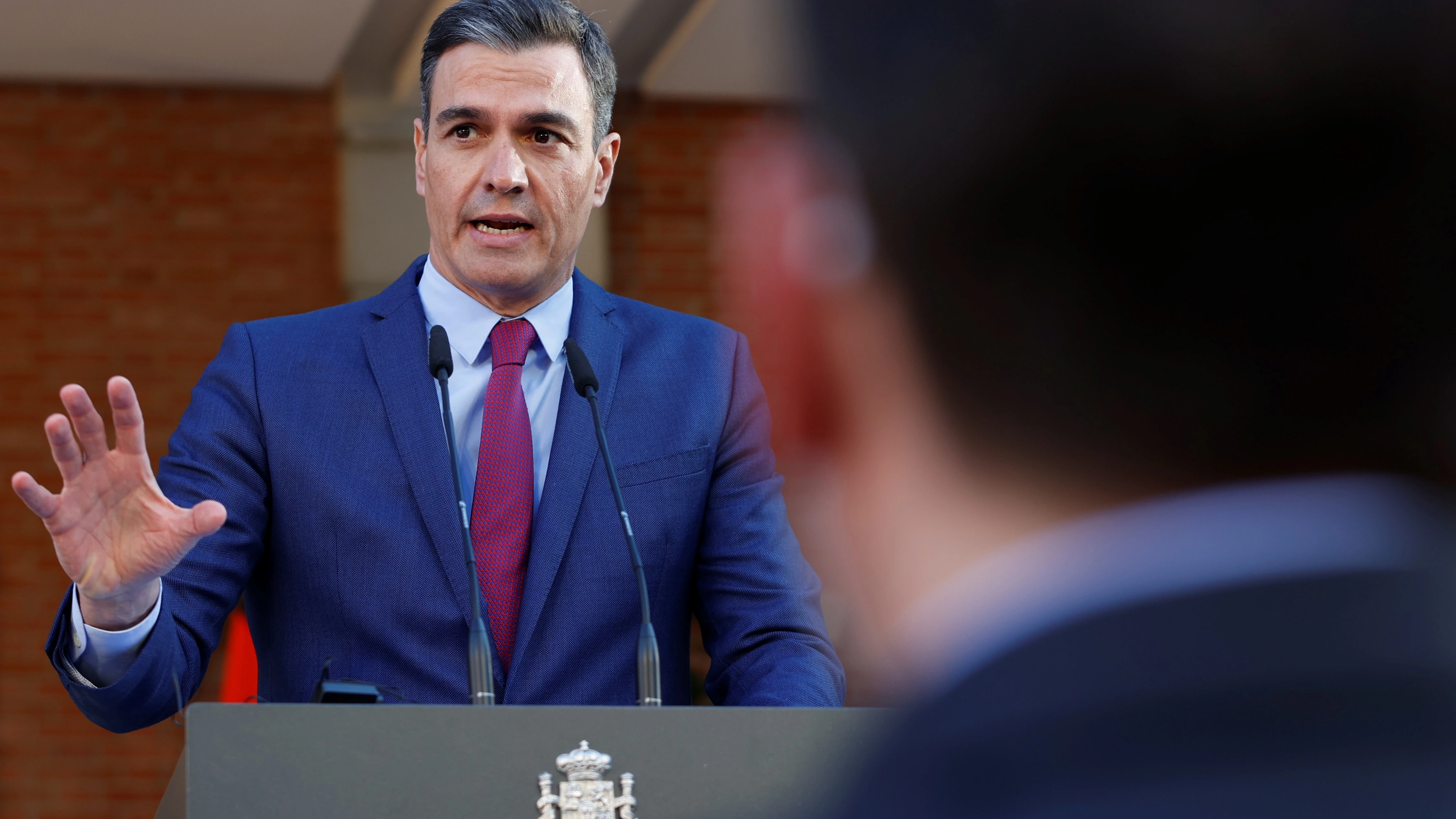 El presidente del Gobierno, Pedro S&aacute;nchez