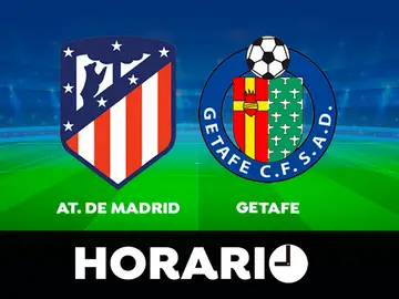 Atlético - Getafe: Horario y dónde ver el partido de la Liga Santander Atlético - Getafe: Horario y dónde ver el partido de la Liga Santander