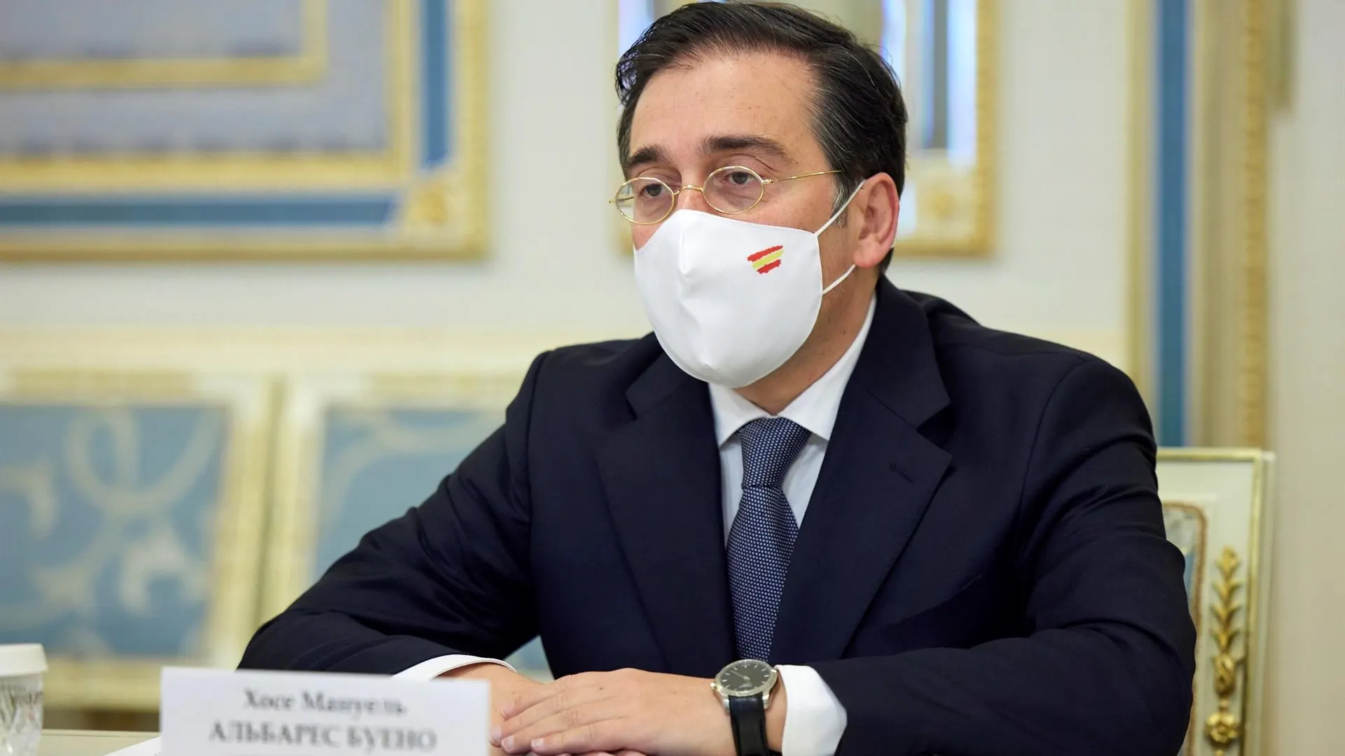 El ministro de Exteriores, Jos&eacute; Manuel Albares