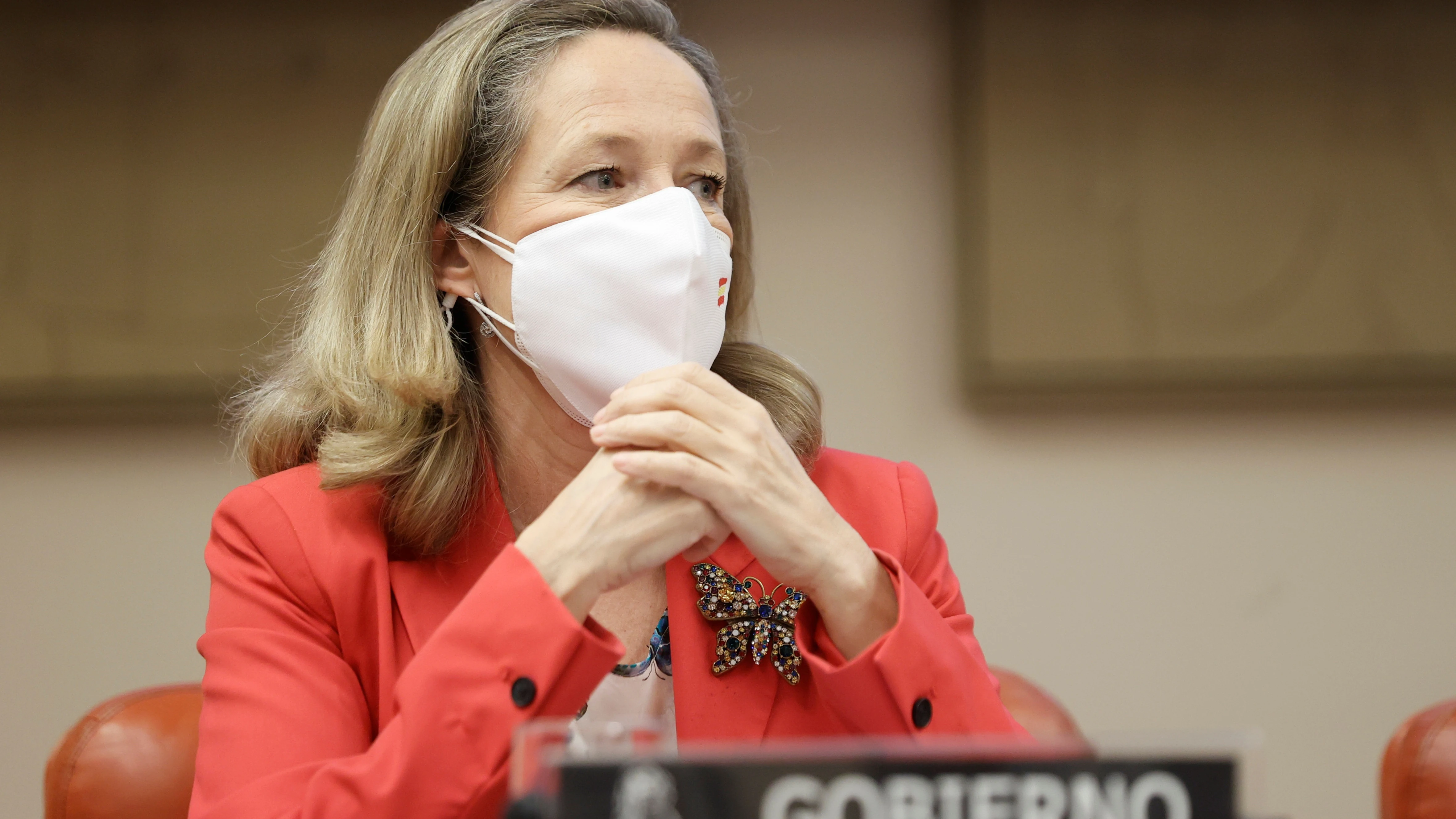 La vicepresidenta primera del Gobierno, Nadia Calviño La vicepresidenta primera del Gobierno, Nadia Calviño