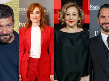 Antonio Banderas, Carmen Machi, Nathalie Poza y Paco León Antonio Banderas, Carmen Machi, Nathalie Poza y Paco León