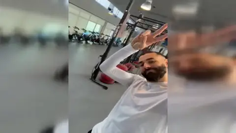 Benzema, optimista en Instagram Benzema, optimista en Instagram