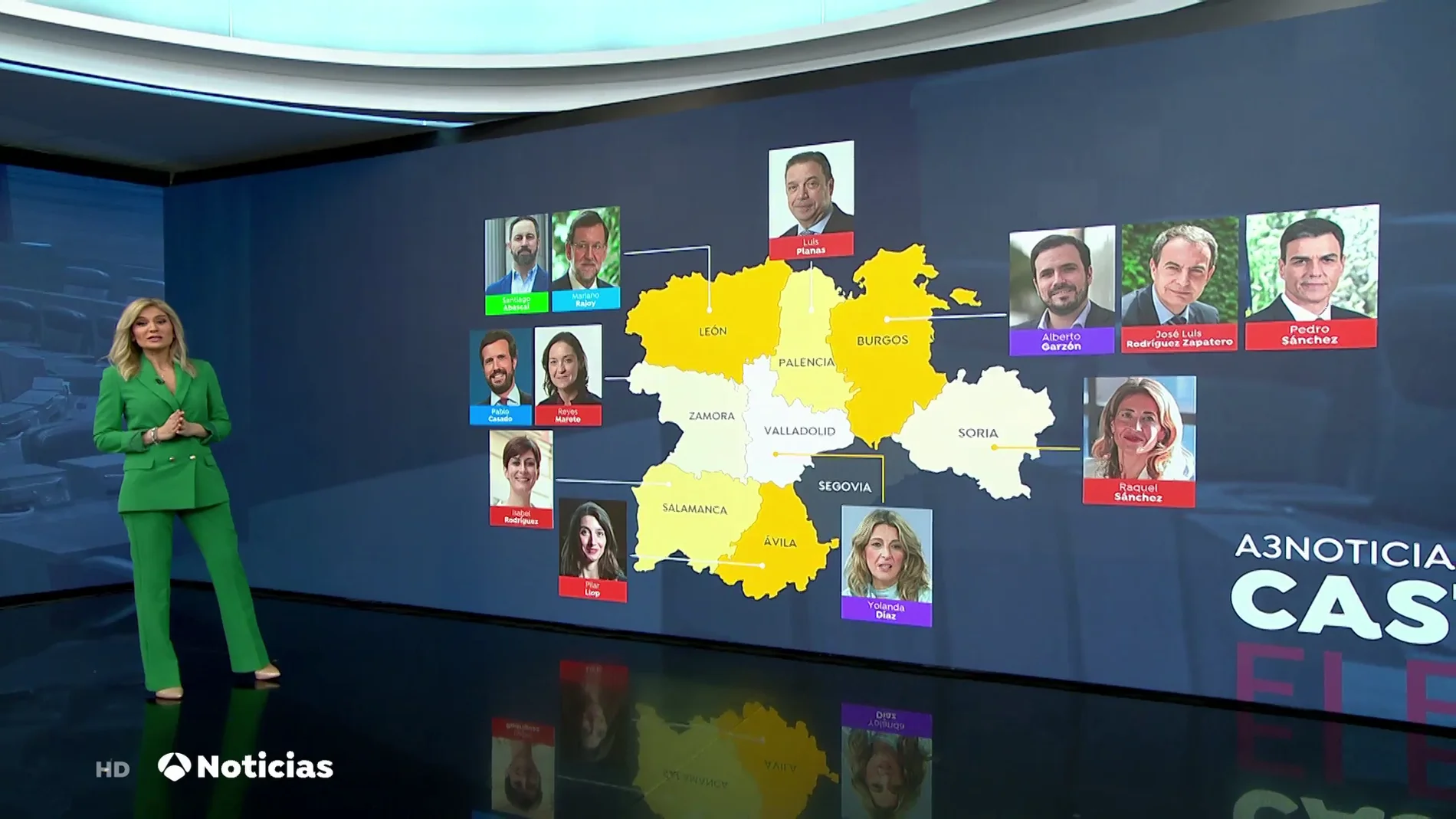 Los líderes nacionales desembarcan en la campaña de las elecciones de Castilla y León 