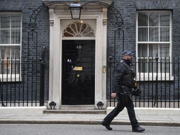 Agente de policía en Londres