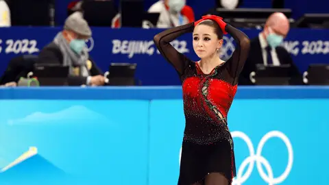 Kamila Valieva, en los JJOO de Pekín 2022 Kamila Valieva, en los JJOO de Pekín 2022