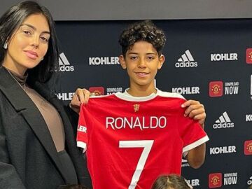 El Manchester United ficha al hijo de Cristiano Ronaldo