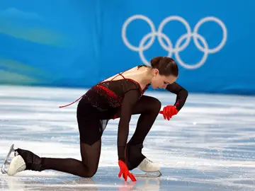Kamila Valieva, en acción en los JJOO de Invierno 2022 Kamila Valieva, en acción en los JJOO de Invierno 2022