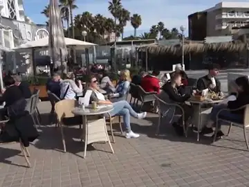 Turistas en España Turistas en España