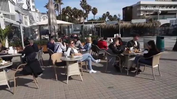 Turistas en España Turistas en España
