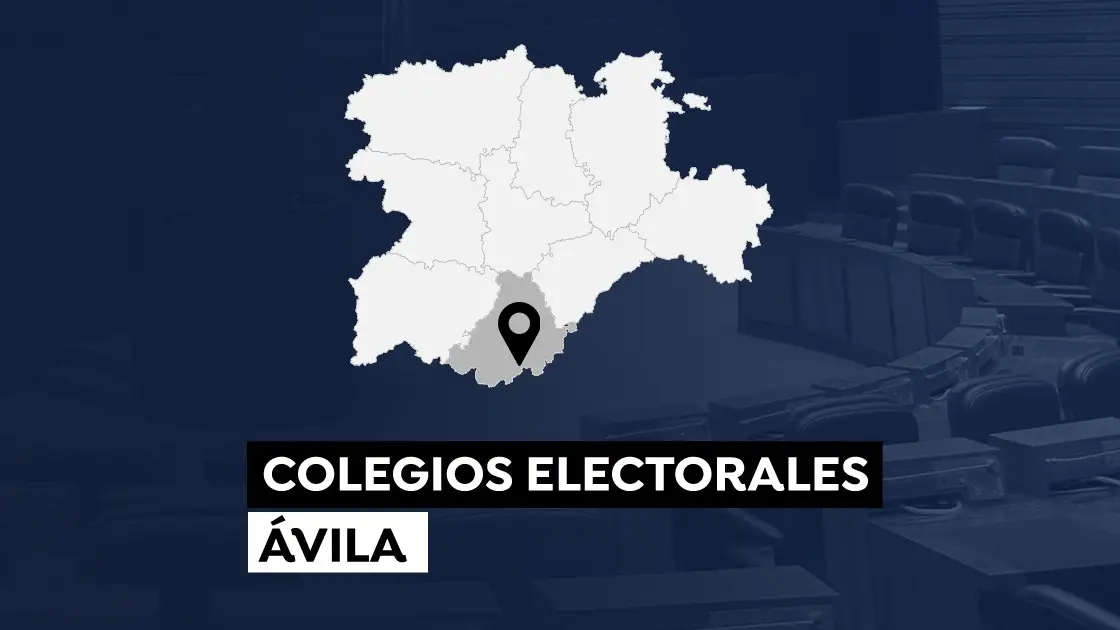 Colegios electorales en Ávila en las elecciones a las Cortes de Castilla y León 2022 Colegios electorales en Ávila en las elecciones a las Cortes de Castilla y León 2022