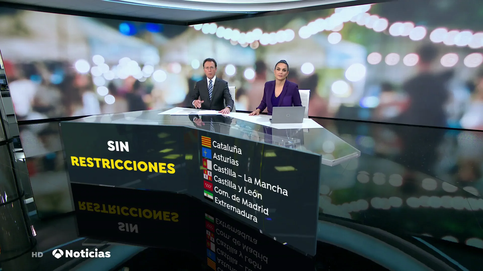 Los hosteleros y el ocio nocturno pueden volver a abrir y cerrar en horarios prepand&eacute;micos