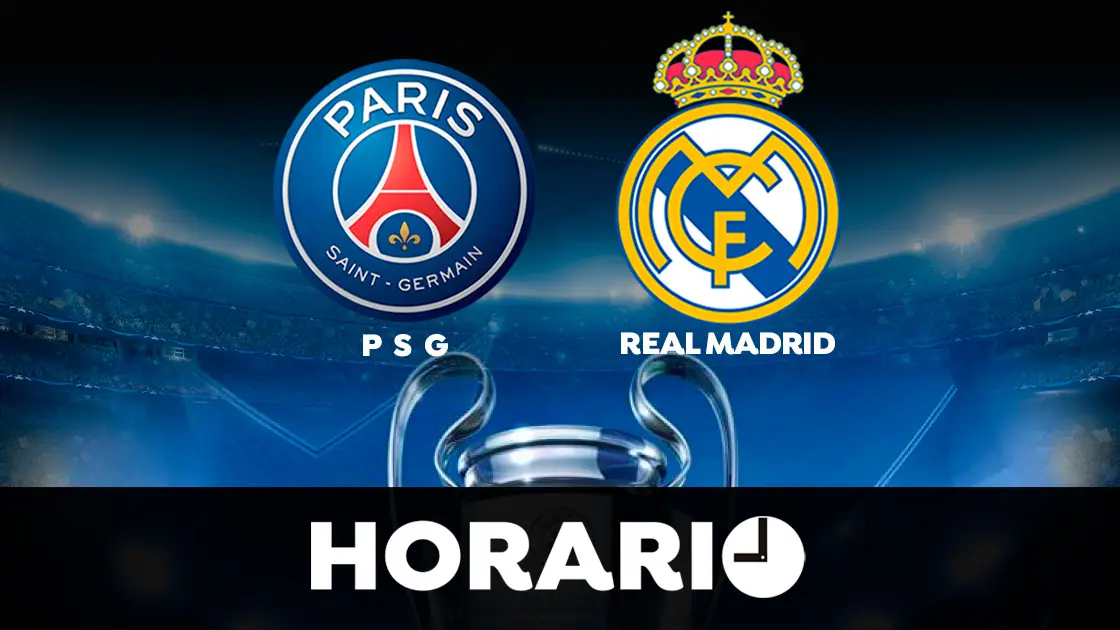 PSG - Real Madrid: Horario y dónde ver el partido de la Champions League en directo PSG - Real Madrid: Horario y dónde ver el partido de la Champions League en directo