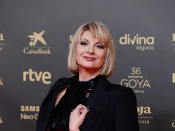 Najwa Nimri en la alfombra roja de los Goya 2022 Najwa Nimri en la alfombra roja de los Goya 2022