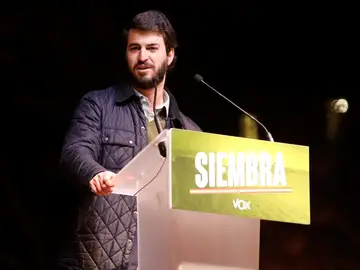 El candidato de Vox a la Presidencia de Castilla y León, Juan García-Gallardo El candidato de Vox a la Presidencia de Castilla y León, Juan García-Gallardo