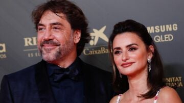 Javier Bardem y Penélope Cruz en los Goya 2022