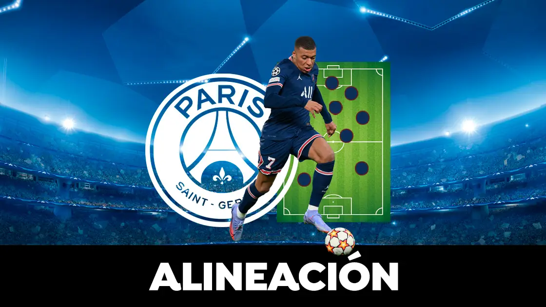 Alineaci&oacute;n del PSG contra el Real Madrid en el partido de hoy de Champions League