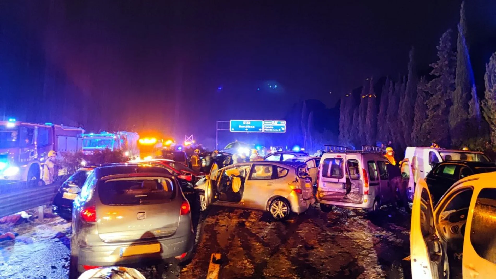 Accidente en Barcelona deja 30 heridos