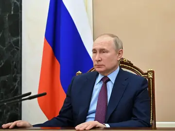 Vladimir Putin en plena tensión ucraniana Vladimir Putin en plena tensión ucraniana