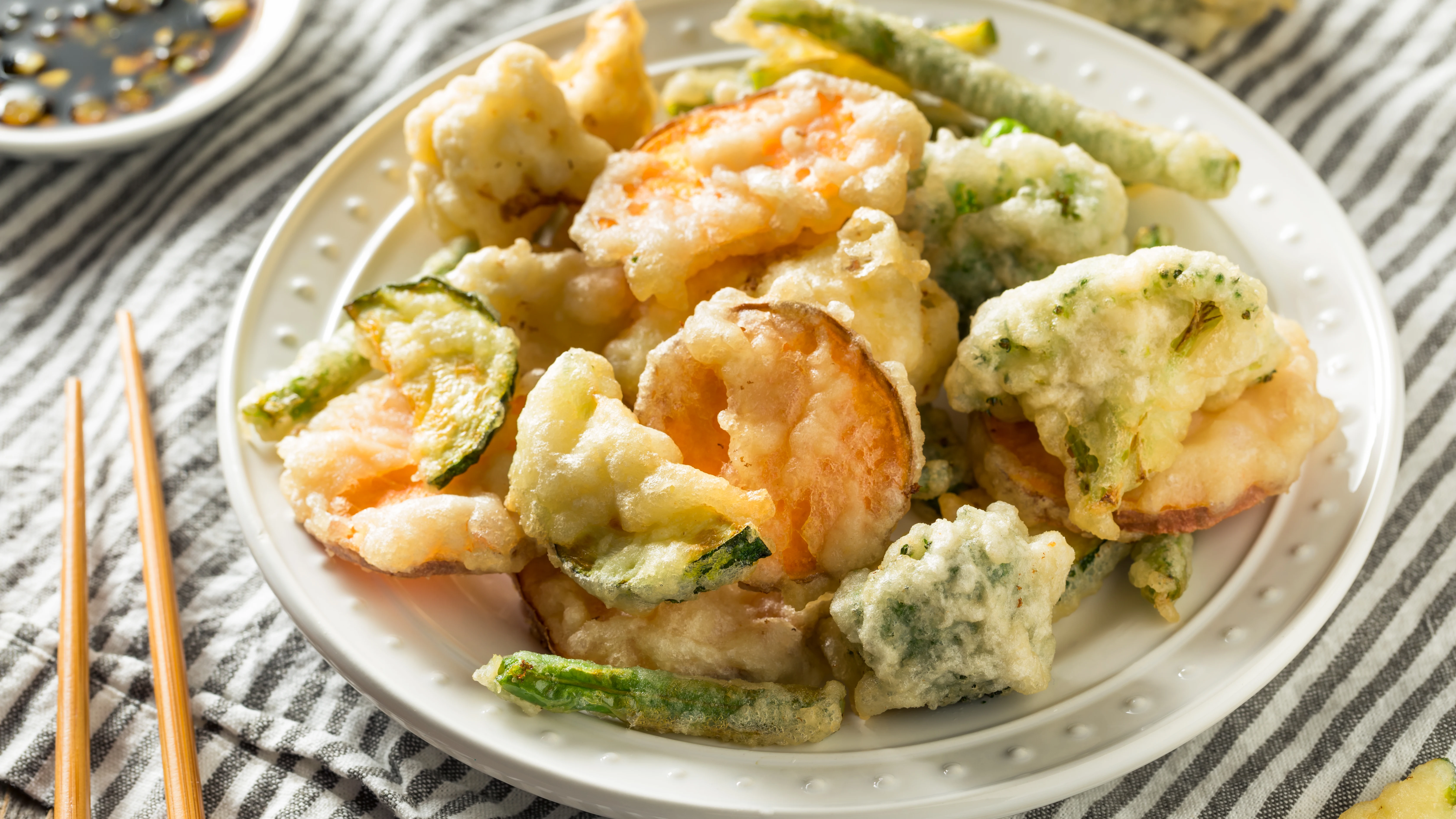Tempura de verduras Tempura de verduras