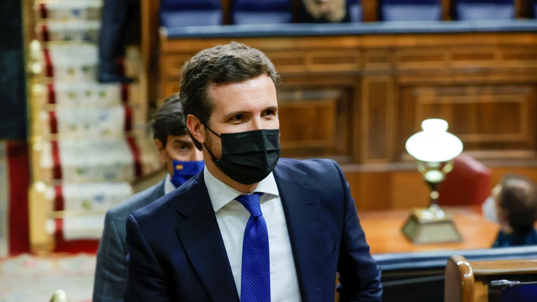 El líder del PP, Pablo Casado El líder del PP, Pablo Casado