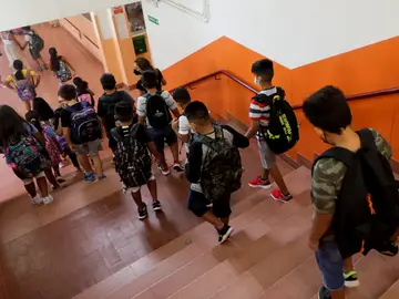 Cuarentena en las escuelas de Cataluña