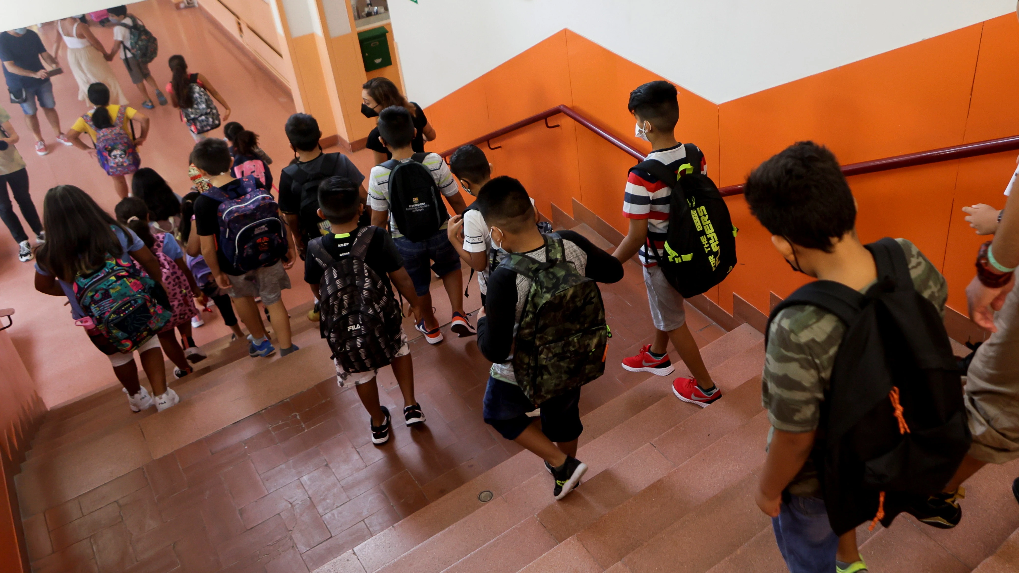 Cuarentena en las escuelas de Catalu&ntilde;a