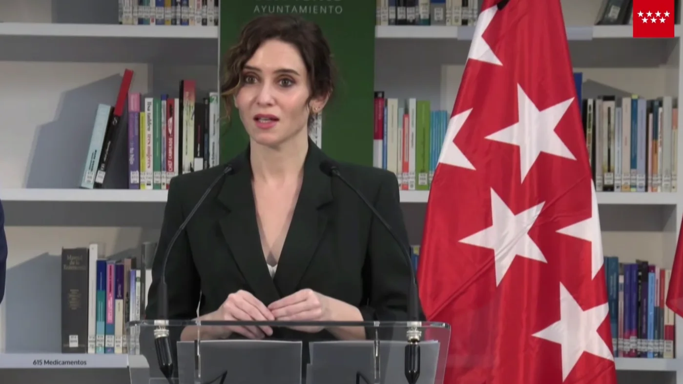 Comparecencia de Ayuso en plena crisis interna del PP, en v&iacute;deo