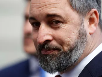 El líder de Vox, Santiago Abascal El líder de Vox, Santiago Abascal