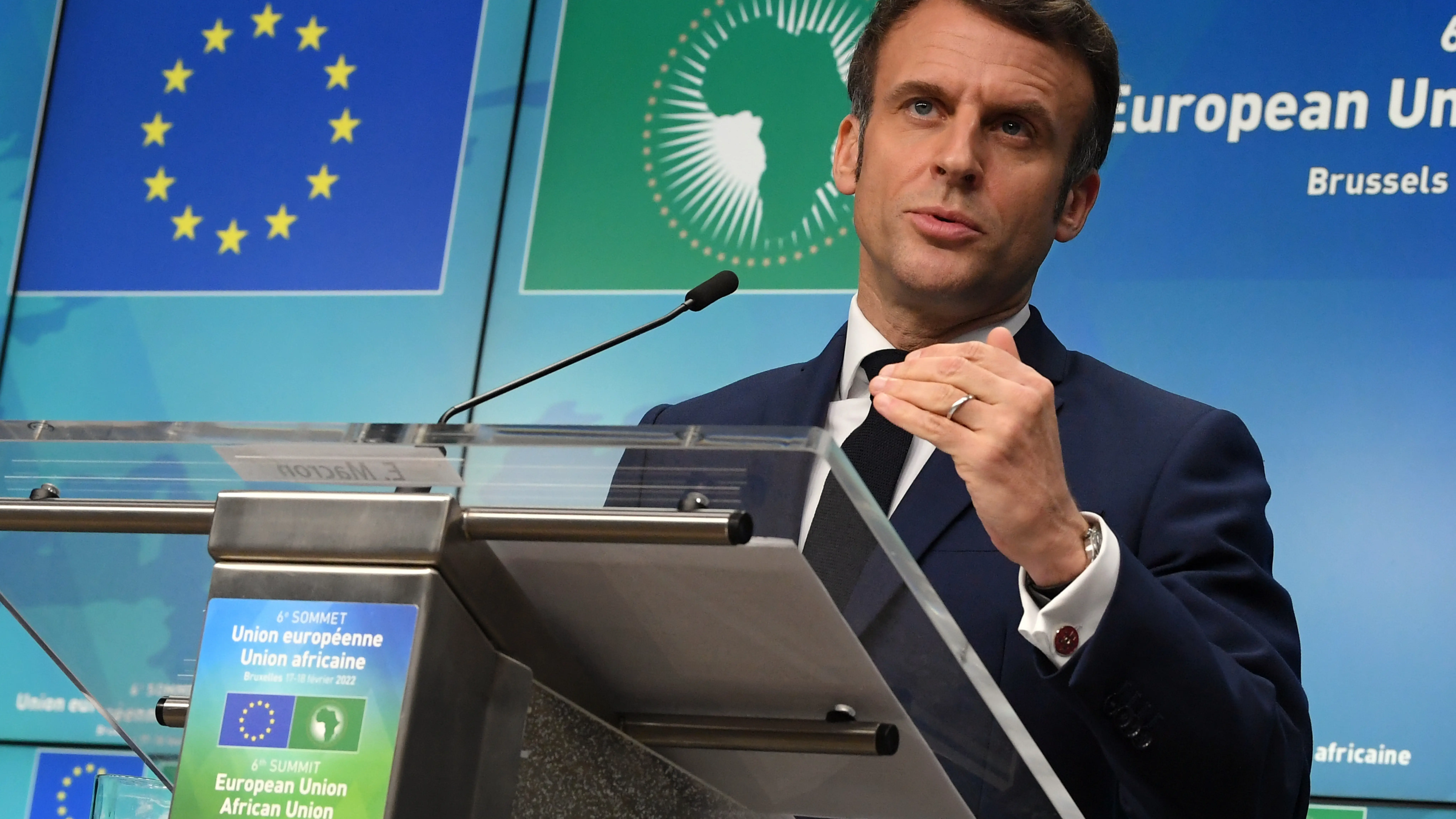 Emmanuel Macron, presidente de Francia
