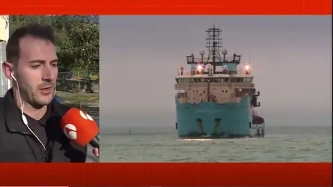 Naufragio del pesquero gallego. Naufragio del pesquero gallego.