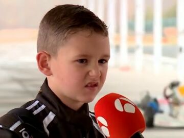 Rafael Simón domina los karts con solo 7 años: "Me gustaría llegar a la Fórmula 1"
