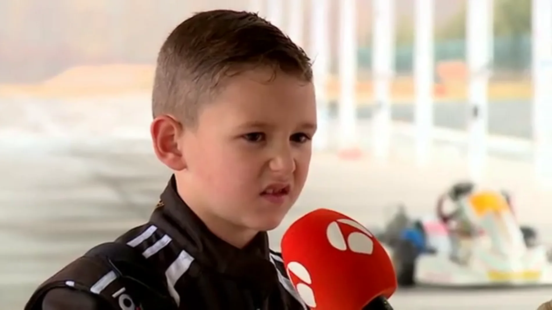 Rafael Simón domina los karts con solo 7 años: "Me gustaría llegar a la Fórmula 1"