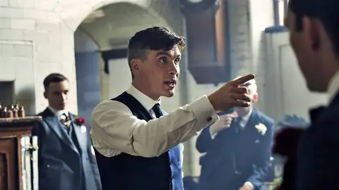 Cillian Murphy como Tommy Shelby en 'Peaky Blinders'